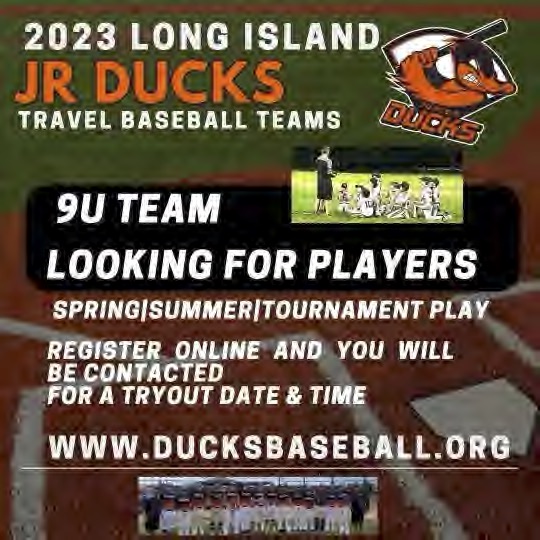 LI Jr Ducks LI Hot Stove Baseball